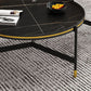 Round Slate 3 Legs Coffee Cocktail Table 2-Piece Coffee Table Set Clearhalo 'Coffee & Accent Tables' 'Coffee Tables' 'coffee_tables' 'furn' 'furn_coffee_tables' 'Furniture' 'Living Room Furniture' 1200x1200_14a03fac-7f20-4163-859f-80561835ee6a