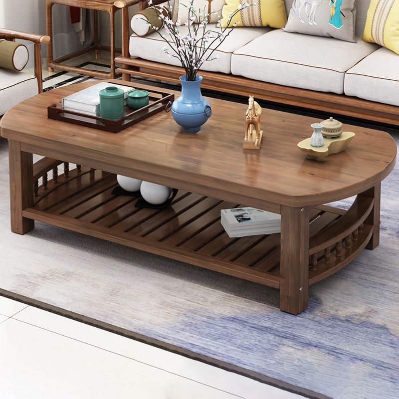 Contemporary Coffee Table Storage Solid Wood Coffee Cocktail Table Clearhalo 'Coffee & Accent Tables' 'Coffee Tables' 'coffee_tables' 'furn' 'furn_coffee_tables' 'Furniture' 'Living Room Furniture' 1200x1200_14a0cc73-3b4f-4a1c-bdfc-41749e36083f