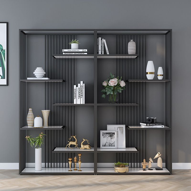 Industrial Style Bookcase Open Back Bookshelf for Home Office Clearhalo 'Bookcases' 'furn' 'furn_bookcases' 'Furniture' 'furniture_bookcases' 'Office Furniture' 1200x1200_14a469d0-04d3-4527-87e9-ca4615d85419