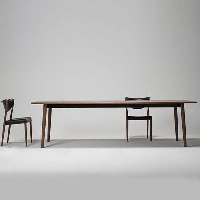 Contemporary Rectangle Dining Table Solid Wood 4 Legs Furniture for Dining Room Clearhalo ' dining_table' 'Dining Tables & Seating' 'Dining Tables' 'furn' 'furn_dining_table' 'Furniture' 'furniture_dining_table' 'Kitchen & Dining Furniture' 'kitchen&dining_furn' 'kitchen' 'kitchen_dining_table' 1200x1200_14a4ec5f-3bc5-4482-880e-d1db7d80c781