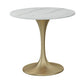 Contemporary Round Dining Table Sintered Stone Dining Table with Tulip Base Clearhalo ' dining_table' 'Dining Tables & Seating' 'Dining Tables' 'Furniture' 'furniture_dining_table' 'Kitchen & Dining Furniture' 'kitchen&dining_furn' 'kitchen' 'kitchen_dining_table' 1200x1200_14a8c2a2-1fc3-4674-9175-27c32be2f81c