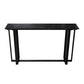 Sintered Stone Bar Table Black and Metal Base Bar Table for Kitchen Living Room Clearhalo 'Bar Furniture' 'Bar Tables' 'bar_tables' 'furn' 'furn_bar_tables' 'Furniture' 'Kitchen & Dining Furniture' 1200x1200_14ab8761-772c-481f-9f09-ab5a23f5fab4