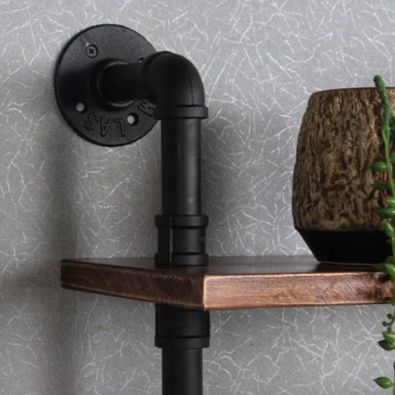 Metal Floating Bookcase Industrial Style Closed Back Shelf for Home Office Clearhalo 'Bookcases' 'furn' 'furn_bookcases' 'Furniture' 'furniture_bookcases' 'Office Furniture' 1200x1200_14ac72f8-ee49-48d5-9f44-ff4658c8b60d