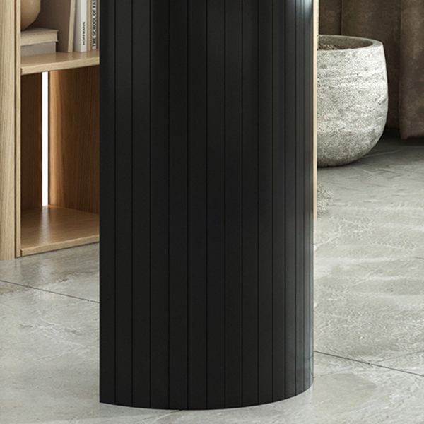 Tavolo da barre di altezza da bar bianca moderna con doppio piedistallo