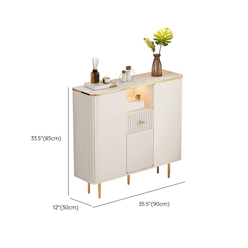 Stone TV Stand Console Glam Media Console TV Stand with Drawers Clearhalo 'furn' 'furn_tv_stands_entertainment_centers' 'Furniture' 'Living Room Furniture' 'TV Stands & Entertainment Centers' 'TV Stands & Media Storage Furniture' 'tv_stands_entertainment_centers' 1200x1200_14ade6ac-befd-4698-b2f6-64123fdfff15