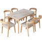 Simplicity Style Dining Site Table Rectangle Furniture for Home Clearhalo 'Dining Tables & Seating' 'Dining Tables' 'dining_table' 'furn' 'furn_dining_table' 'Furniture' 'Kitchen & Dining Furniture' 1200x1200_14ae3de1-9bfc-4e05-8f79-242c0c9fa930