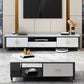 Glam TV-mediaconsole TV-console met open opbergruimte voor de woonkamer