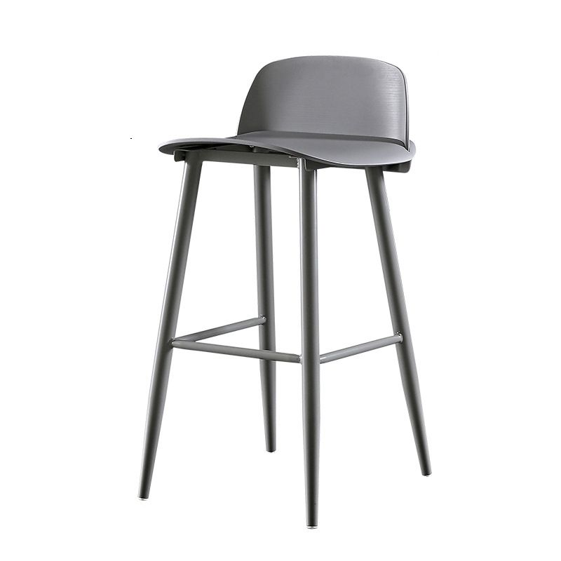 Scandinavian Style Metal Legs Bar-stool Counter Stool for Restaurant Bar (set of 2) Clearhalo 'Bar Furniture' 'Bar Stools' 'bar_stools' 'furn' 'furn_bar_stools' 'furniture_bar_stools' 'Kitchen & Dining Furniture' 'kitchen&dining_furn' 'kitchen' 'kitchen_furn' Furniture' 1200x1200_14b1062a-e90f-4330-990f-e19ece5a2dd9