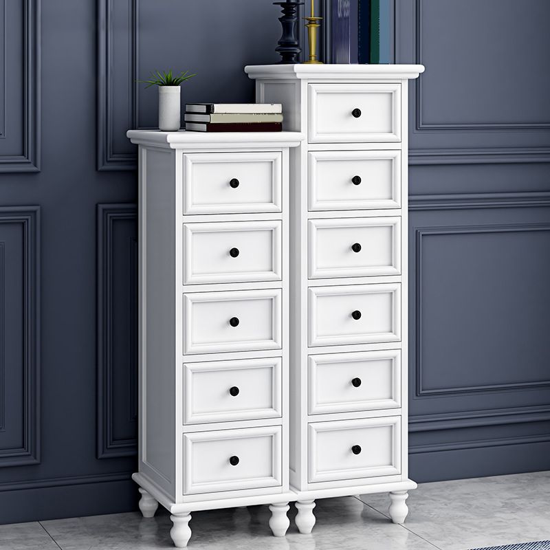 Cassa di accento in legno massiccio con cassetti rettangolo di 13,77 ".