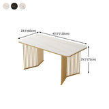 Sintered Stone Dining Table Traditional Luxury Gold Frame Table Clearhalo ' dining_table' 'Dining Tables & Seating' 'Dining Tables' 'furn' 'furn_dining_table' 'Furniture' 'furniture_dining_table' 'Kitchen & Dining Furniture' 'kitchen&dining_furn' 'kitchen' 'kitchen_dining_table' 1200x1200_14b6a580-761e-42bd-9ab7-0d25f1f5e620