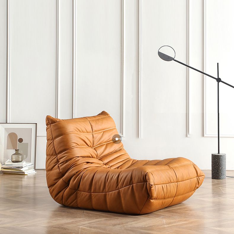 Armless Sofa Sewn Pillow Back Contemporary Sofa for Living Room Clearhalo 'furn' 'furn_sofas' 'Furniture' 'Living Room Furniture' 'Sofa' 'sofas' 1200x1200_14b74855-d8c0-42b9-9f3c-a0847ae4bf9a