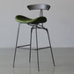 Black Iron Quilted Barstool 25.5" H Industrial Tall Stool with Contoured Seat Clearhalo 'Bar Furniture' 'Bar Stools' 'bar_stools' 'furn' 'furn_bar_stools' 'furniture_bar_stools' 'Kitchen & Dining Furniture' 'kitchen&dining_furn' 'kitchen' 'kitchen_furn' Furniture' 1200x1200_14bb8d68-0fb7-4c2e-b880-c669ad580b72
