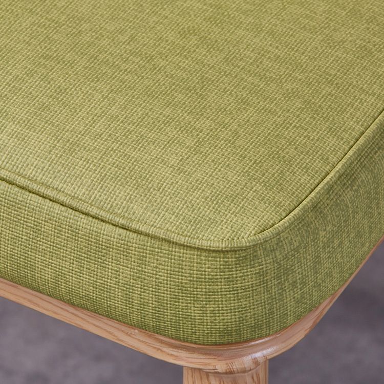 Scandinavian Home Side Chair Upholstered Solid Back Metal Dining Room Chair Clearhalo ' kitchen&dining_furn' 'Dining Chairs' 'Dining Tables & Seating' 'dining_chair' 'furn' 'furn_dining_chair' 'Furniture' 'furniture_dining_chair' 'Kitchen & Dining Furniture' 'kitchen' 1200x1200_14be4b9f-f49f-48ef-a1dc-a58556e7e190