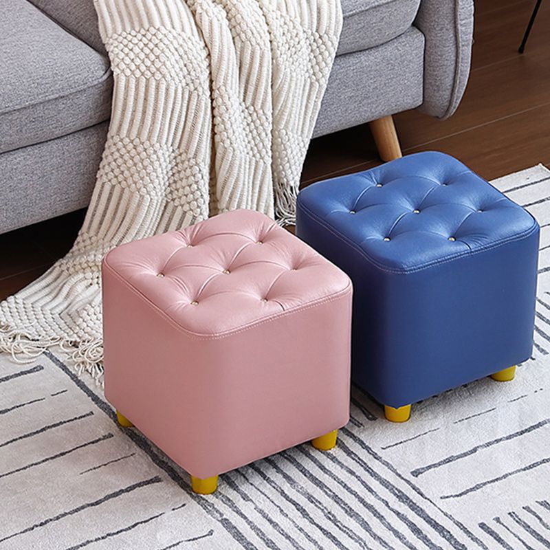 Modern Standard Pouf Water Resistant Square Cube for Home Decor Clearhalo 'furn' 'furn_ottomans_poufs' 'Furniture' 'Living Room Furniture' 'Ottomans & Poufs' 'ottomans_poufs' 1200x1200_14c44cf2-a65d-465d-bda4-f09e09fe77fa