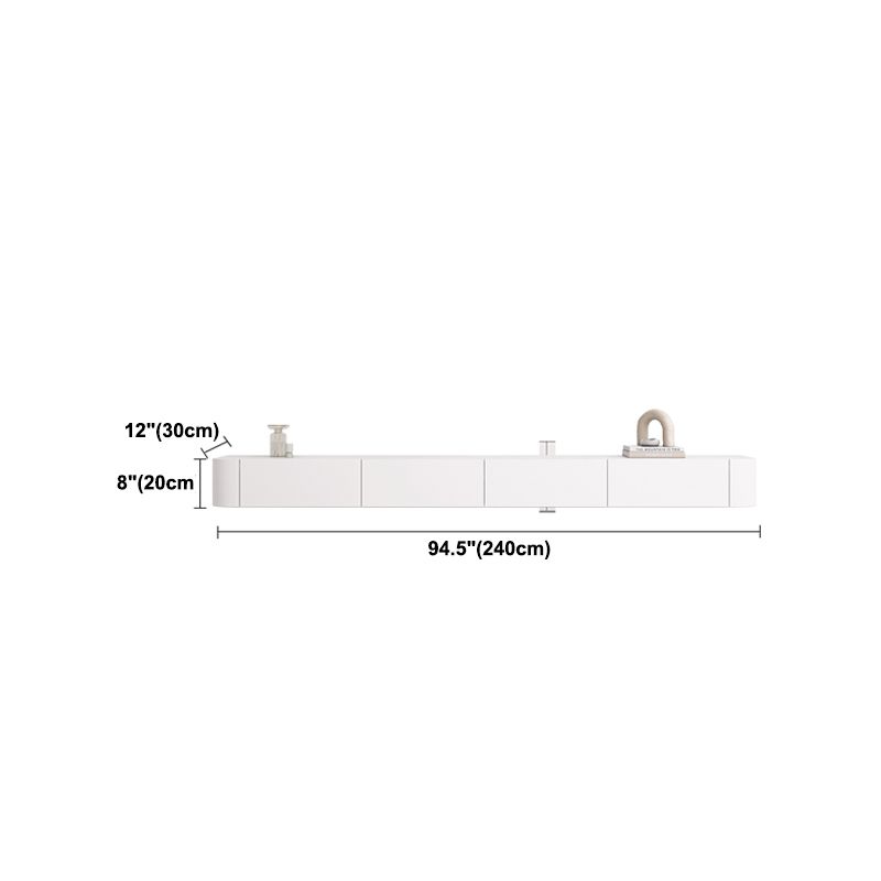 Console de stand de stockage de stockage de stand de télévision moderne avec tiroirs