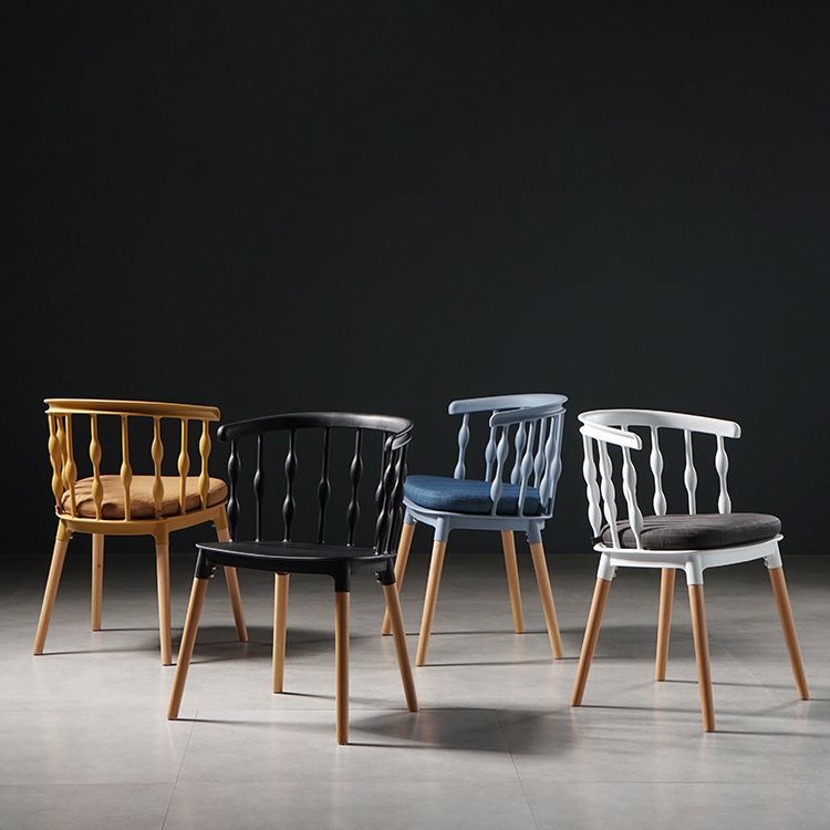 Contemporary Style Dining Wooden Chair Kitchen Wingback Side Arm Chair Clearhalo ' kitchen&dining_furn' 'Dining Chairs' 'Dining Tables & Seating' 'dining_chair' 'furn' 'furn_dining_chair' 'Furniture' 'furniture_dining_chair' 'Kitchen & Dining Furniture' 'kitchen' 1200x1200_14ccaf5d-bc68-4112-89a2-133aee697f7b