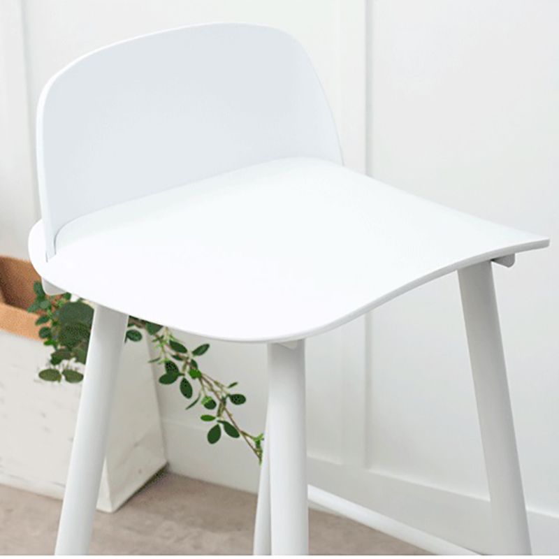 Industrial Style Bar-stool PP Seat Stool with Iron Legs for Kitchen Bar Clearhalo 'Bar Furniture' 'Bar Stools' 'bar_stools' 'furn' 'furn_bar_stools' 'furniture_bar_stools' 'Kitchen & Dining Furniture' 'kitchen&dining_furn' 'kitchen' 'kitchen_furn' Furniture' 1200x1200_14ccf3ec-8d74-4182-9522-2bfa5664fc05