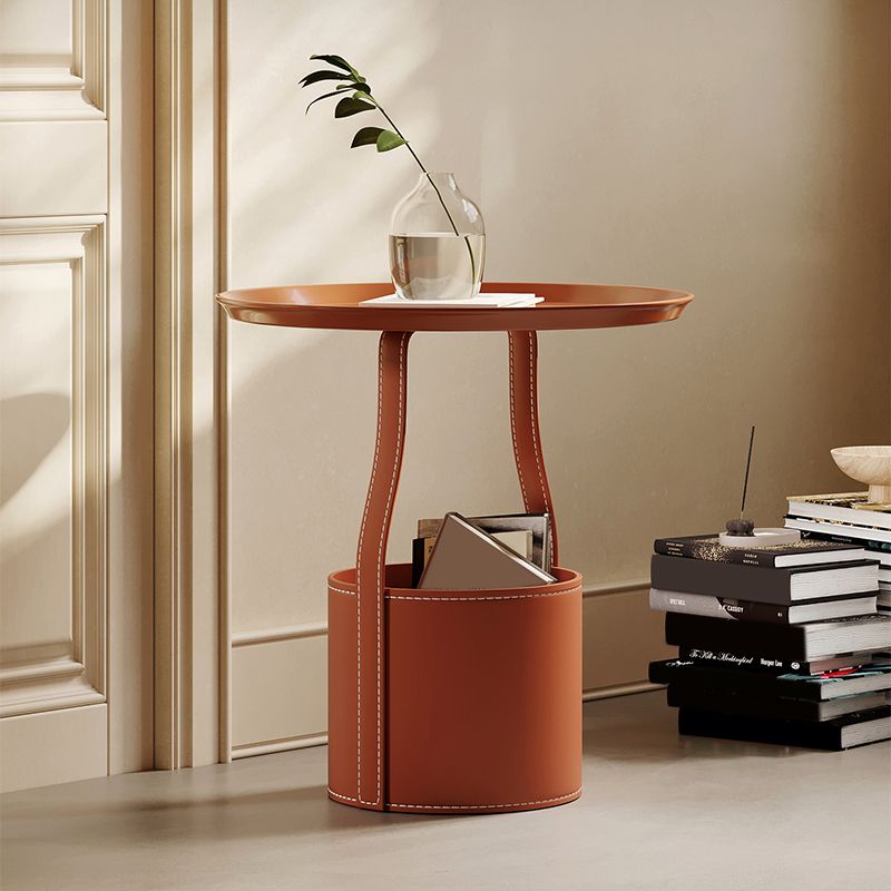 Mid-Century Modern Sofa Side Accent Table with Tray Top for Living Room Clearhalo 'Coffee & Accent Tables' 'End & Side Tables' 'end_side_tables' 'furn' 'furn_end_side_tables' 'Furniture' 'Living Room Furniture' 1200x1200_14cda92a-0286-438c-bfc1-598a8aaeb416