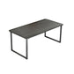 Stone Rectangular Writing Desk Modern 29.53" Tall Office Desk with Sled Base Clearhalo 'furn' 'furn_office_desk' 'Furniture' 'Office Desks' 'Office Furniture' 'office_desk' 1200x1200_14cdc18c-3bef-4861-a18c-04aa20998a06