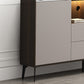 Mueble TV de piedra estilo moderno Mueble TV con 2 puertas y 2 cajones