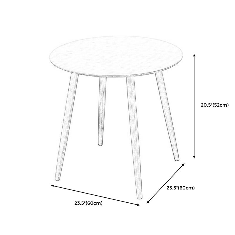 Brown/Natural Wood Living Room Side Table Round 4 Legs End Table Clearhalo 'Coffee & Accent Tables' 'End & Side Tables' 'end_side_table' 'end_side_tables' 'furn' 'furn_end_side_tables' 'Furniture' 'furniture_end_side_table' 'Living Room Furniture' 1200x1200_14cf0ec8-e0cf-461d-9eb3-ff160b557ffb