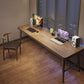 Modern Office Desk Solid Wood Rectangle Writing Desk met H-Base, 29,53 "Tall
