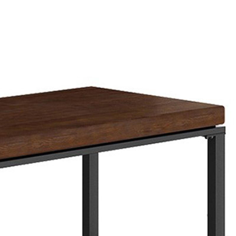 Modern Solid Wood Seating Bench Rectangle Bench for Restaurant