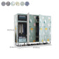 Cloth Cabinet Steel Pipe Wardrobe Cabinet, Modern 3-door Wardrobe Armoire Clearhalo 'Armoires & Wardrobes' 'armoires_wardrobes' 'Bedroom Furniture' 'furn' 'furn_armoires_wardrobes' 'Furniture' 1200x1200_14d581f5-678d-4af5-9549-d7a310da6dc5