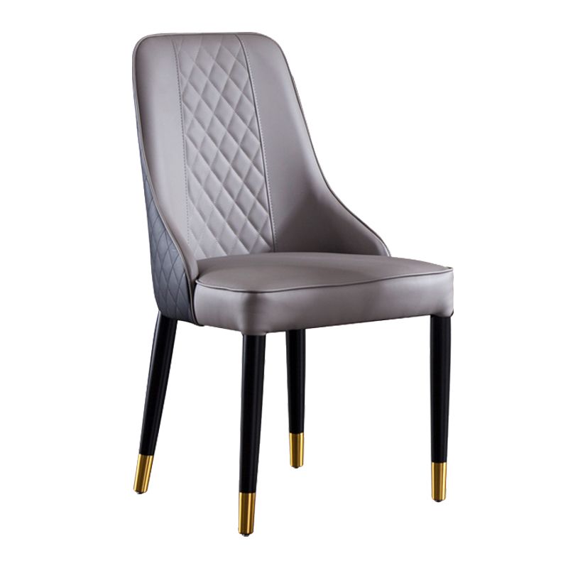 Contemporary Style Wooden Dining Chairs Dining Parsons Armless Side Chair (Set of 2) Clearhalo ' kitchen&dining_furn' 'Dining Chairs' 'Dining Tables & Seating' 'dining_chair' 'furn' 'furn_dining_chair' 'Furniture' 'furniture_dining_chair' 'Kitchen & Dining Furniture' 'kitchen' 1200x1200_14da6998-54df-4c47-9dd1-f9be57b1e4bf