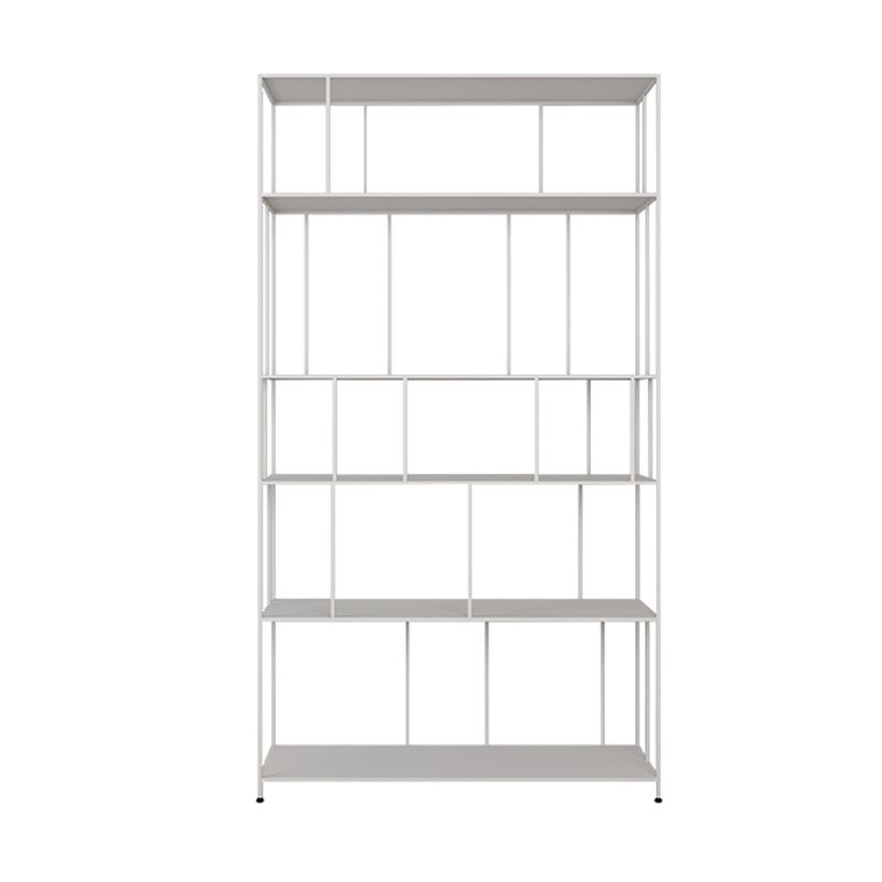 Open Metal Bookcase Modern Book Shelf with Rectangular Shelves Clearhalo 'Bookcases' 'furn' 'furn_bookcases' 'Furniture' 'furniture_bookcases' 'kitchen' 'kitchen_bookcases' 'Living Room Furniture' 'Office Furniture' 1200x1200_14dd4495-a8e1-4bcf-954d-6b8734fe8871