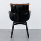 24.41 "L x 24.41" W x 33.46 "H Moderne kussen achterste kussen Top Arms Chair voor woonkamer