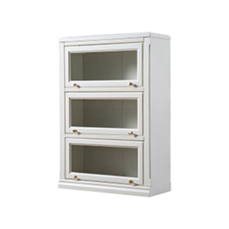 White Standard Bookcase Contemporary Wooden Bookshelf with Shelves Clearhalo 'Bookcases' 'furn' 'furn_bookcases' 'Furniture' 'Office Furniture' 1200x1200_14df1006-8a58-4a4f-9d53-30d6845be949