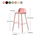 Contemporary Plastic Seats Macron Barstool Metal 4 Legs Bar Stool for Indoor Set of 2 Clearhalo 'Bar Furniture' 'Bar Stools' 'bar_stools' 'furn' 'furn_bar_stools' 'furniture_bar_stools' 'Kitchen & Dining Furniture' 'kitchen&dining_furn' 'kitchen' 'kitchen_furn' Furniture' 1200x1200_14e00907-8f01-4f66-a52d-779c0ccf9822