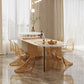 Modern Dining Table Sintered Stone Table with Acrylic Legs for Home Use Clearhalo 'Dining Tables & Seating' 'Dining Tables' 'dining_table' 'furn' 'furn_dining_table' 'Furniture' 'Kitchen & Dining Furniture' 1200x1200_14e018d2-d979-4780-84d2-c0cab73fc05a