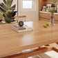 Natural Finish Pine Wood Dinette Table Traditional Luxury Rectangle Dining Table