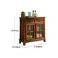 Brown Ash Wood Dining Server Contemporary Dining Server with Doors and Drawers Clearhalo 'buffet_sideboard' 'Buffets & Sideboards' 'furn' 'furn_buffet_sideboard' 'Furniture' 'furniture_buffet_sideboard' 'Kitchen & Dining Furniture' 1200x1200_14e353cc-84b7-45d5-8f2c-6ecf8655b416