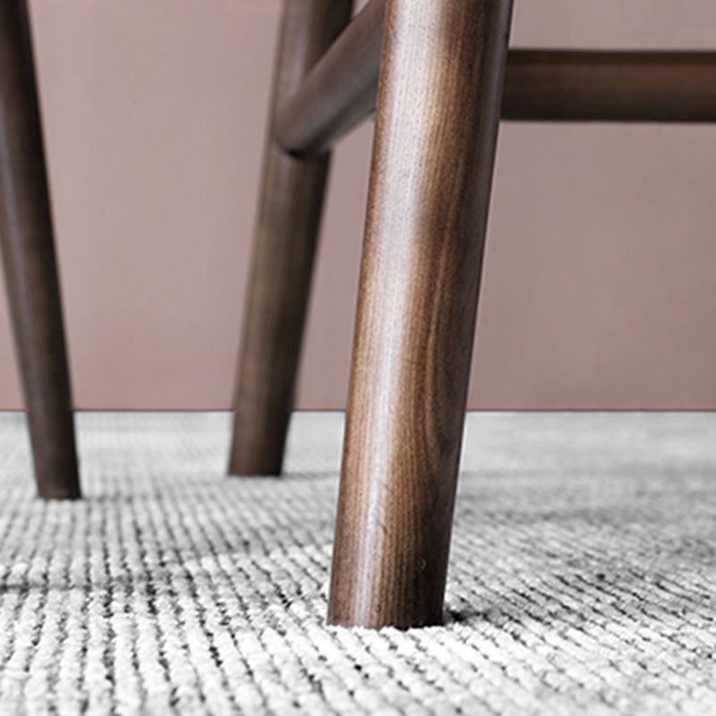 Tavolo da pranzo rettangolo bianco top-secolo moderno tavolo da base di cavalletto in stile moderno