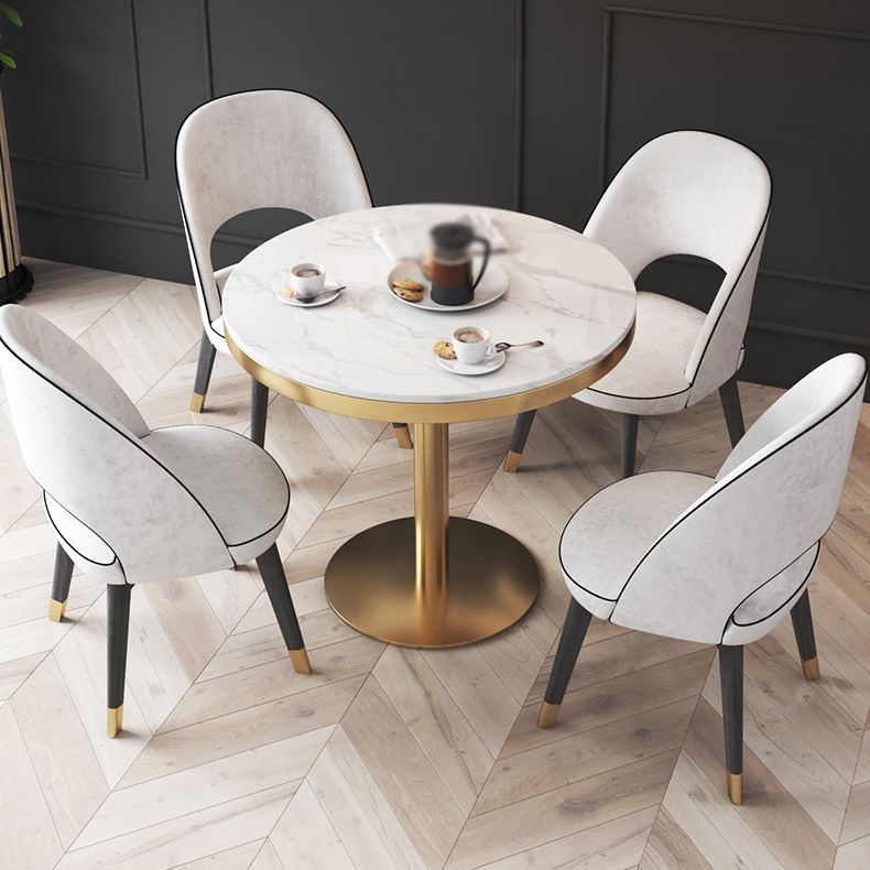 Modern Marble Dining Room Set 1/2/5 Pieces Dining Furniture Set /Separate Items Clearhalo 'Dining Room Sets' 'Dining Tables & Seating' 'dining_room_set' 'furn' 'furn_dining_room_set' 'Furniture' 'furniture_dining_room_set' 'Kitchen & Dining Furniture' 'kitchen&dining_furn' 'kitchen' 1200x1200_14e4bacb-dd73-4bfd-a5b7-f30751a8f919