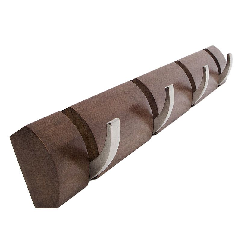 Mid Century Modern Hall Stand Wooden Wall Mounted Hall Stand Clearhalo 'Entry & Mudroom Furniture' 'furn' 'furn_hall_tree_coat_racks' 'Furniture' 'Hall Trees & Coat Racks' 'hall_tree_coat_racks' 1200x1200_14f20438-690f-495c-8268-e2b484b5a74b