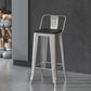 Industrial Silver Counter Stools Iron Wooden Bar Stools with Square Seat Clearhalo 'Bar Furniture' 'Bar Stools' 'bar_stools' 'furn' 'furn_bar_stools' 'furniture_bar_stools' 'Kitchen & Dining Furniture' 'kitchen&dining_furn' 'kitchen' 'kitchen_furn' Furniture' 1200x1200_14f3d179-21e3-400f-bc03-6575b4af2454