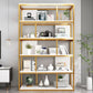 Industrial Metal Etagere Bookcase Open Back Bookshelf for Home Office Clearhalo 'Bookcases' 'Furniture' 'furniture_bookcases' 'kitchen' 'kitchen_bookcases' 'Living Room Furniture' 'Office Furniture' 1200x1200_14f6352a-983a-49a9-b546-9dec69a88160
