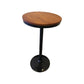 1/2/3/5 Pieces Bar Table Set Modern Brown Solid Wood Round Pub Table Set