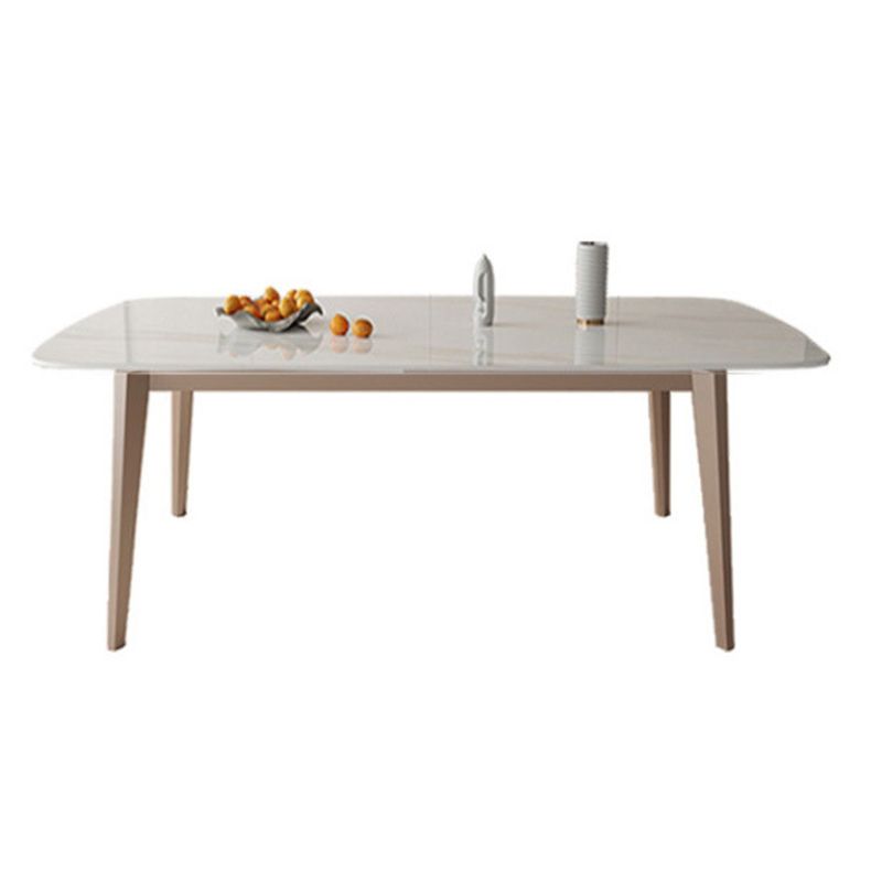 Modern 1/2/5 stukken Dinerset rechthoekige stenen keuken eettafel