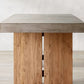 Rectangular Dining Table Grey Solid Wood Table Top for Dining Room Clearhalo 'Dining Tables & Seating' 'Dining Tables' 'dining_table' 'furn' 'furn_dining_table' 'Furniture' 'Kitchen & Dining Furniture' 1200x1200_14fc9400-1437-40d2-a336-79ab1c5a5a56