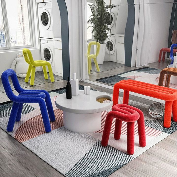 Modern Style Velvet Chairs Set Open Back Side Dining Room Kitchen Chair Clearhalo ' kitchen&dining_furn' 'Dining Chairs' 'Dining Tables & Seating' 'dining_chair' 'furn' 'furn_dining_chair' 'Furniture' 'furniture_dining_chair' 'Kitchen & Dining Furniture' 'kitchen' 1200x1200_14fcb24e-def4-49ed-9f74-4eb5731db04a