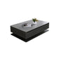 Rectangle Single Coffee Table Glam 1 Coffee Table with 4 Drawers Clearhalo 'Coffee & Accent Tables' 'Coffee Tables' 'coffee_tables' 'furn' 'furn_coffee_tables' 'Furniture' 'Living Room Furniture' 1200x1200_1501b759-bc26-4f2f-9e87-a3d0bbcc78be