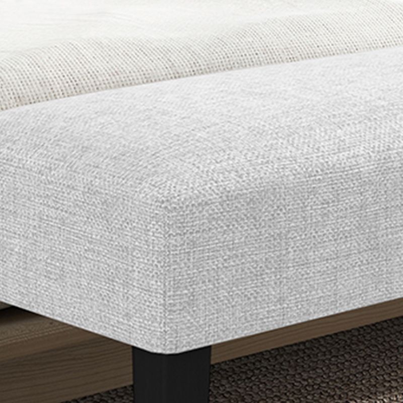 15.7" W Modern Manufactured Wood Bench Cushioned Seating Bench Clearhalo 'Benches' 'Chairs & Seating' 'furn' 'furn_benches' 'Furniture' 'Living Room Furniture' 1200x1200_15023ae6-b66d-4a61-8ac5-4cad2fb25f38