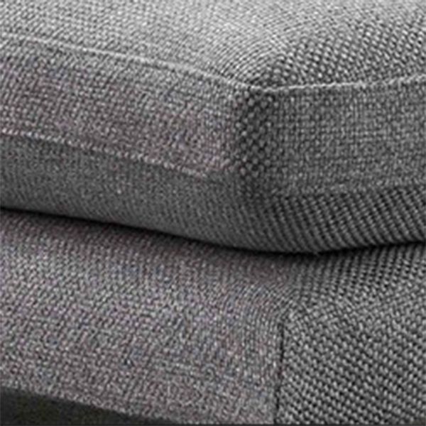Contemporary Upholstered Cotton Blend Flared Arm Chaise Lounge in Gray Clearhalo 'Chairs & Seating' 'Chaise Lounge' 'chaise_lounge' 'furn' 'furn_chaise_lounge' 'Furniture' 'Living Room Furniture' 1200x1200_15028632-0e2d-423c-9e1a-514b33c6ffc5