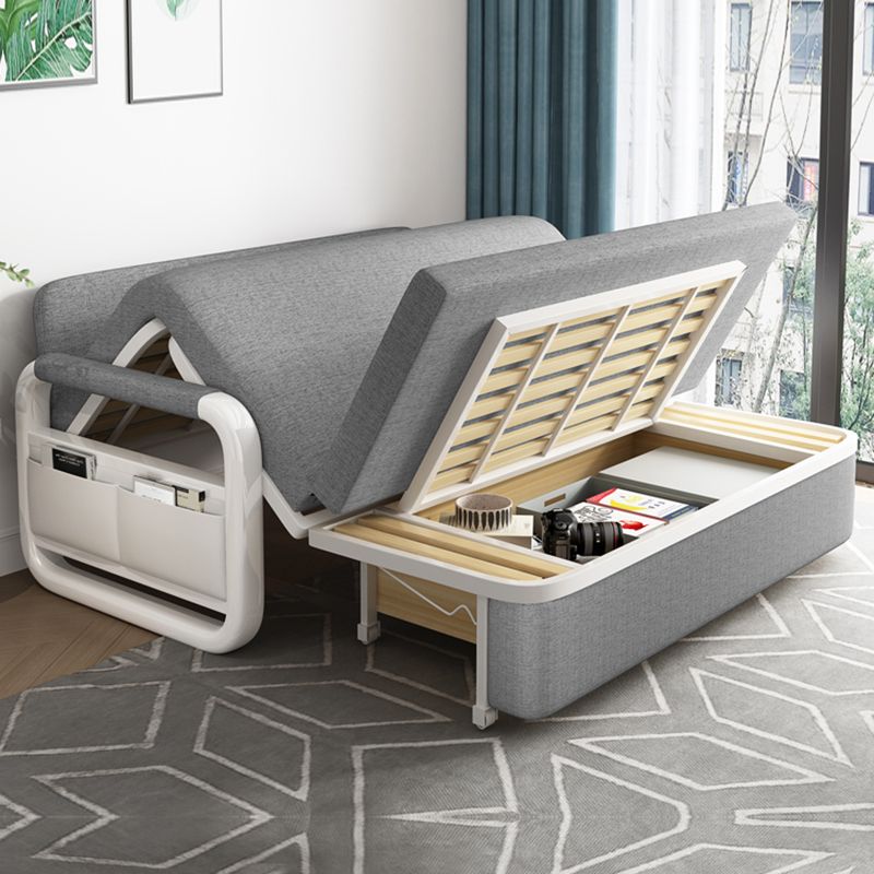 Miscela in cotone convertibile convertibile divano letto di divano a letto contemporaneo