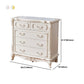 17.71" Wide Accent Chest White Rectangle Standard Chest with Drawers